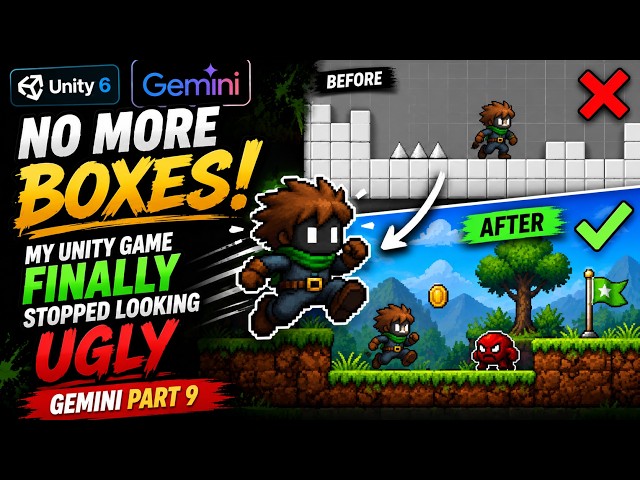 My Unity Game Finally Stopped Looking Ugly | Gemini Part 9