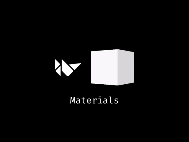 3D with Kivy: Materials
