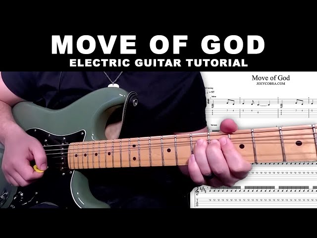 Move of God | SEU Worship | Lead Guitar Tutorial with Tabs