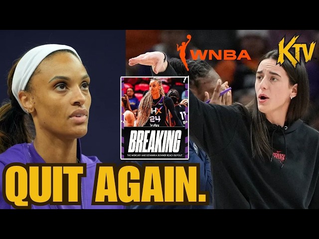 SCAMMER DeWanna Bonner QUIT on Phoneix Mercury just like she did Caitlin Clark Indiana Fever
