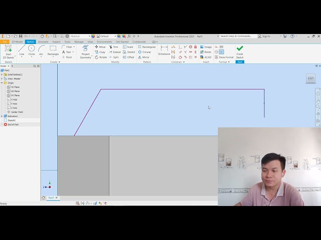 Chain Zipper Modeling in Autodesk Inventor  Beginner 3D CAD Tutorial
