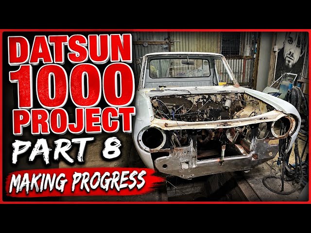 Datsun 1000 Project Part 8 | Finally Making Progress! A-Pillar Nearly Complete