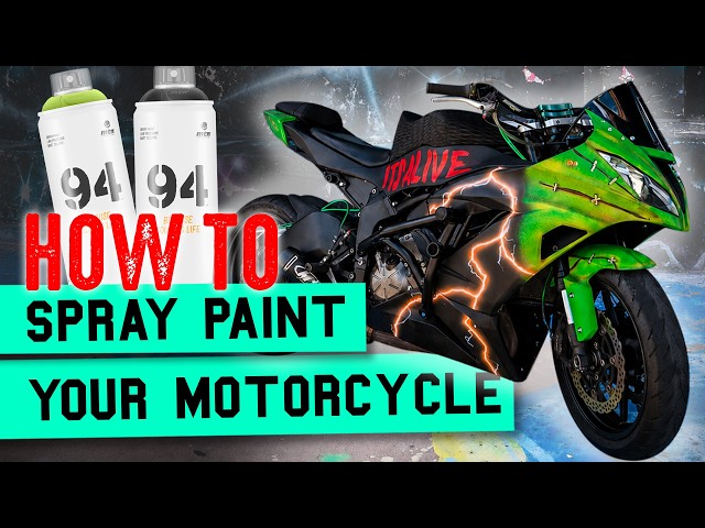 How to paint your motorcycle | DIY