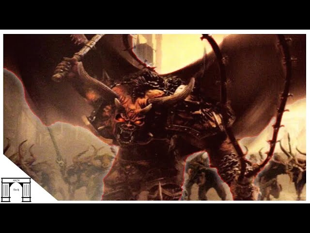 Vraks Remastered! A Daemon Lord Descends! - Animated Warhammer 40k Lore