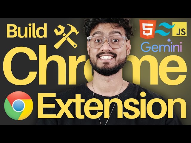 Build a Chrome Extension using Javascript and Gemini API (in 30 minutes) 🔥🔥