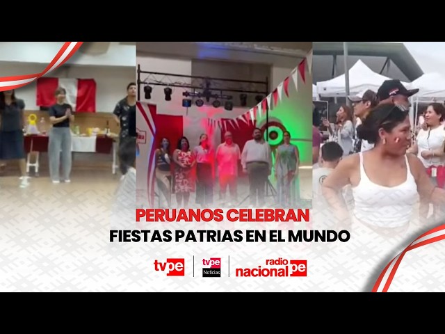 Peruvians celebrate Independence Day with music, dance, and traditional food in various countries