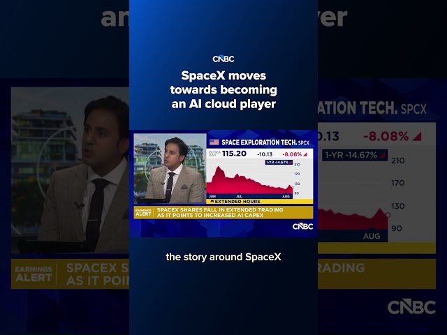 SpaceX moves towards becoming an AI cloud player