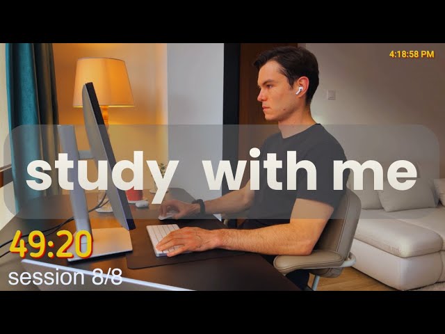 Live 🔴 | 4-Hour Co-Working & Study With Me | Building My Tech Business | 50/10 Pomodoro