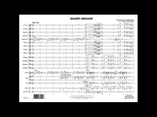 Shakey Ground arranged by Paul Murtha