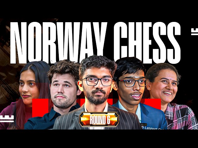 Norway Chess 2026 | Round 6 | Divya Deshmukh vs Ju Wenjun, Carlsen vs Alireza, Gukesh vs Keymer