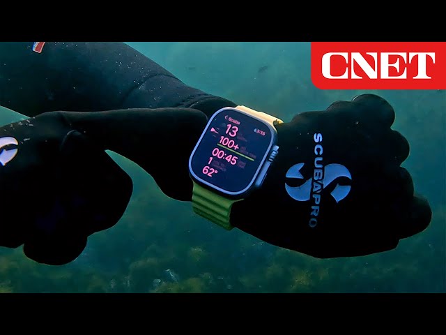 Apple Watch Ultra: Scuba Diving with Oceanic Plus App 🤿