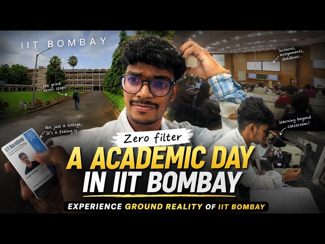 Experience Ground reality of IIT Bombay 🙌 Zero filter #iitbombay #vlog #iitmotivation #collegelife