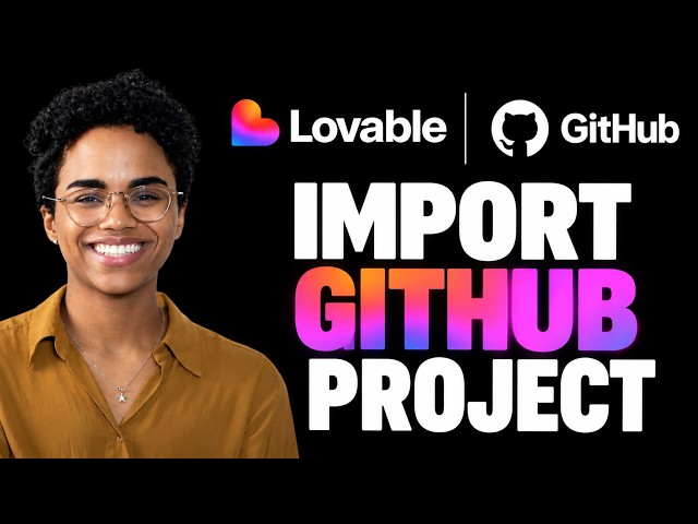 How to Import GitHub Project in Lovable  AI 2026