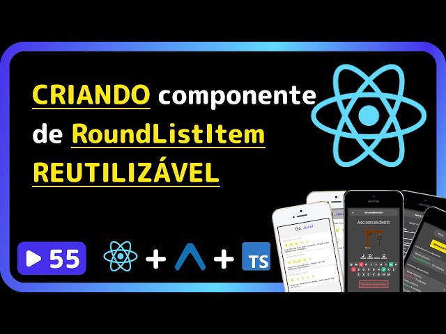 React Native 2025 Core Course: #55 - Creating a RoundListItem Component