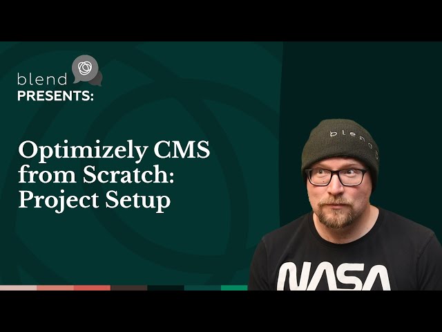 Optimizely CMS 12 Project Setup - Optimizely from Scratch