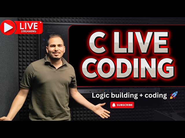 c live coding (string in c langauge )