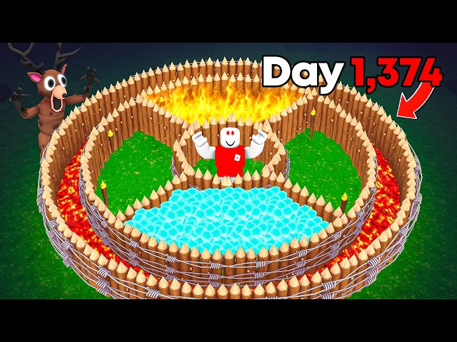 I Built the Most SECURE AFK Base in 99 Nights in the Forest!