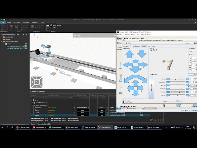 External axis with RTDE