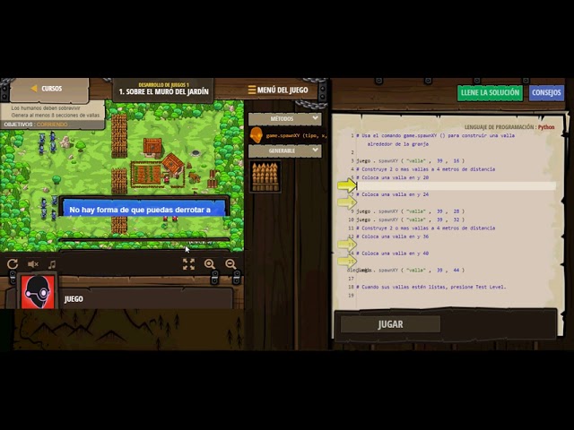 CODE COMBAT - TUTORIAL BASICO