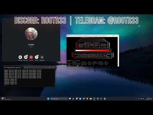SATAN C2 VS TELEGRAM VOICE CALL | BUY BOTNET BUY DDOS | BEST IP STRESSER 2026 | DISCORD.GG/SETANC2