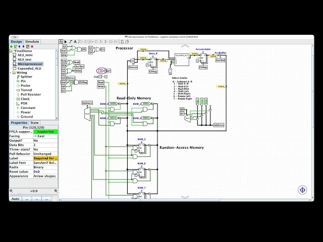 Final Demo - Microprocessor with Control