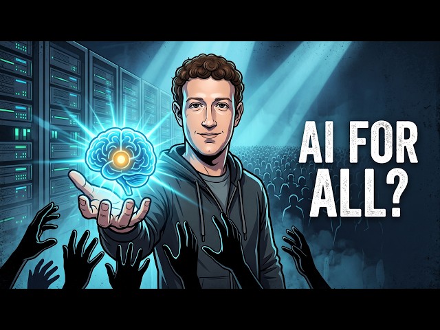 Why Zuckerberg Wants to Give Everyone Superintelligence AI (His Real Argument)