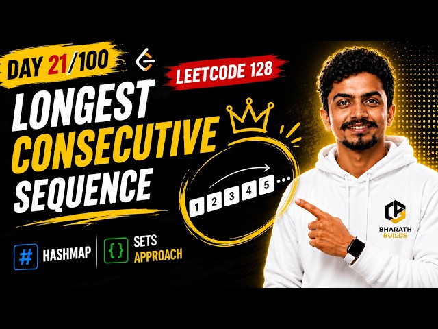 🚀 LeetCode 128: Longest Consecutive Sequence | O(n) HashSet Solution | Python | DSA Day 20 🔥