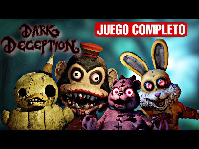 Dark Deception JUEGO COMPLETO en ESPAÑOL "Full Game" Chapter 1 to 4 - iTownGamePlay (Horror Game)