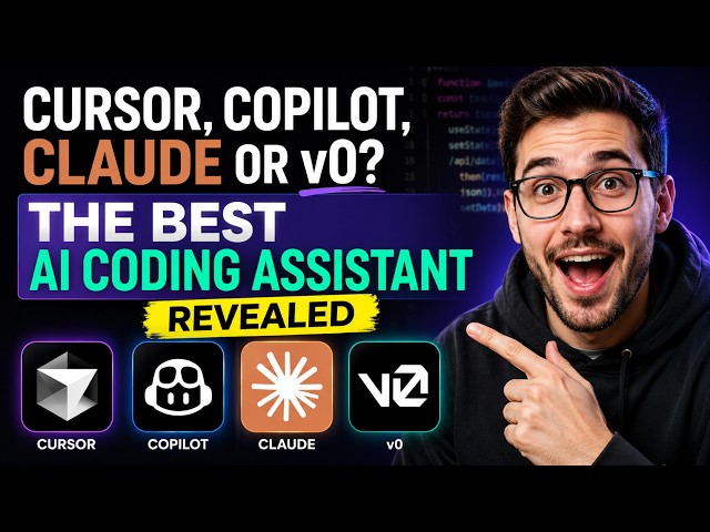 Cursor, Copilot, Claude or v0? The Best AI Coding Assistant Revealed