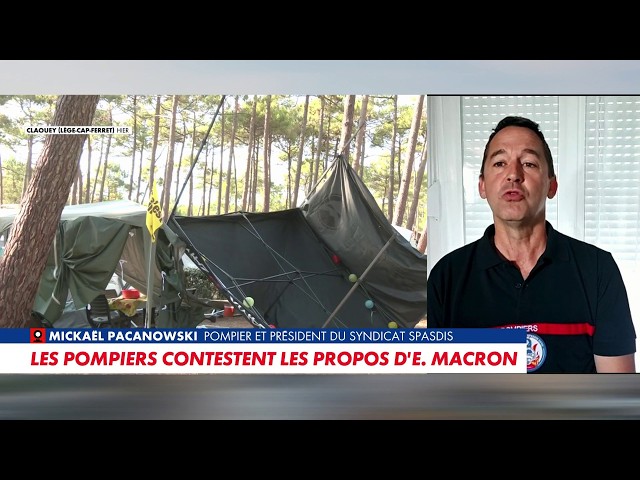 Michaël Pacanowski: "Firefighters are lacking everything"
