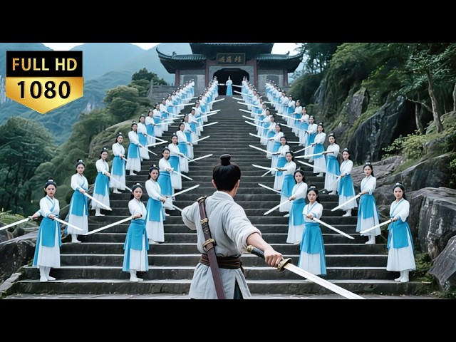 【Epic Scene】Ordinary Guy Breaks Top Sect with Sword, Defeats 100-Man Array in One Move, Famed!
