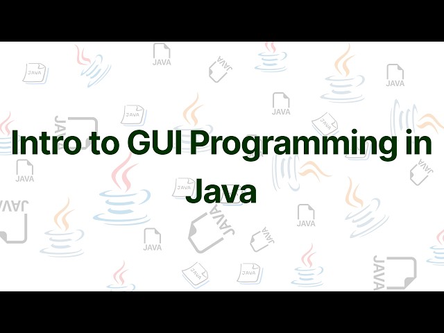 CMP 175 Java Unit 7.1 | Introduction to GUI Programming in Java Explained