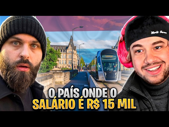 O PAÍS QUE TEM R$15 MIL REAIS DE SALÁRIO MINIMO! - React Fe Leal
