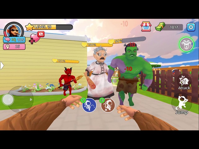 Tricky Monkey: House Prankster - Gameplay Walkthrough Part 19 (Android, iOS)