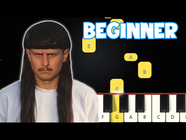 Life Goes On - Oliver Tree | Beginner Piano Tutorial | Easy Piano
