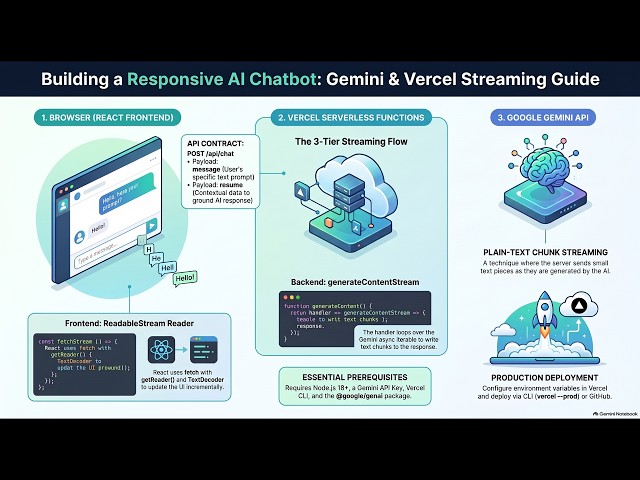 (Podcast) How to Build an AI Chatbot with Gemini and Vercel Serverless Functions
