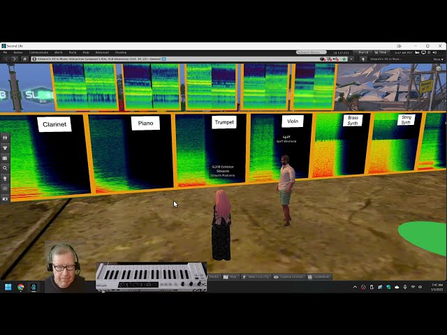 MACHINIMA Composing in 3D Tour #1 featuring Spiff Whitfield