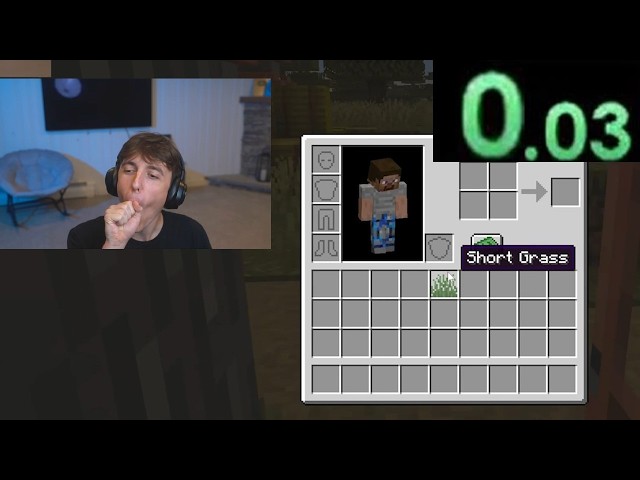 Minecraft Touch Grass Speedrun