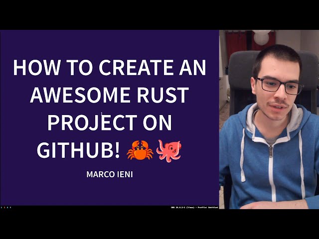 Rust: How to create an awesome GitHub project! 🦀🦑