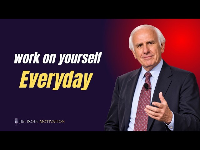 WORK ON YOURSELF UNTIL SUCCESS HAS NO CHOICE BUT TO FIND YOU  Jim Rohn Motivational Speech