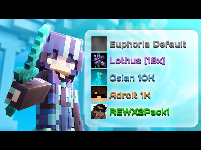 Top 5 MCPE PvP Texture Packs 2026! (Hive Pack Folder) | Minecraft Bedrock 26.44