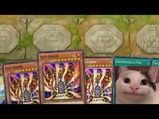 WHEN YOU SURPRISE YOUR OPPONENT WITH 3 LAVA GOLEM 🤣 ! YUGIOH MASTER DUEL