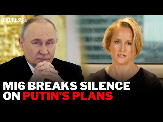 MI6 Spy Chief warns Putin is INTENTIONALLY PROLONGING peace-deal talks to subjugate Ukraine