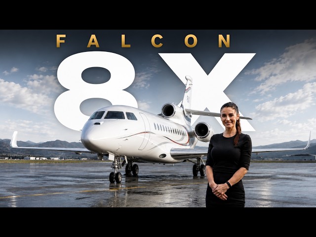 The Strange Genius of the Dassault Falcon 8X.