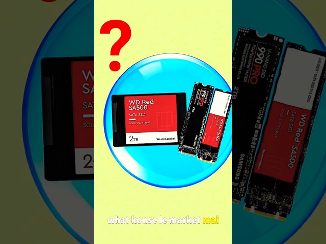 Which SSD to choose for your PC/Desktop? #shorts