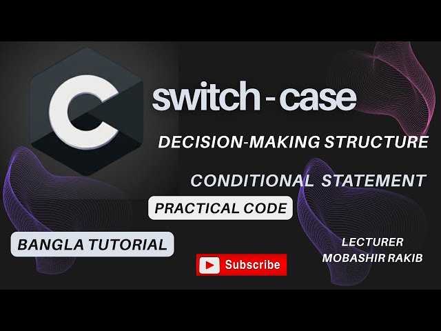If Else vs Switch Case🔥part-03|C Programming Comparison|Bangla Tutorial#cprogrammingtutorial #coding