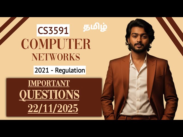 Computer Networks Important Questions CS3591 22/11/2025