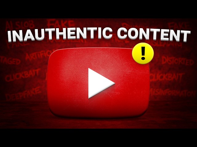 What Does YouTube mean by "Inauthentic Content"?