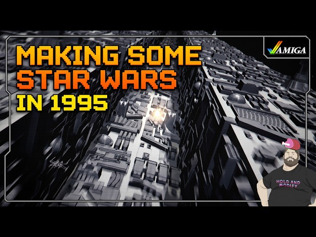 Vintage CGI: Death Star Trench Run in LightWave 3D (Amiga)