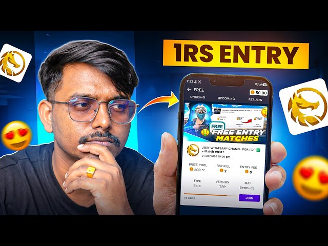 PLAYSTORE APP🤯Top 3 Only Free💰Tournament Apps 😍 Entry ₹0 💸Per Kill ₹10🤯 | Best Free Tournament Apps🔥